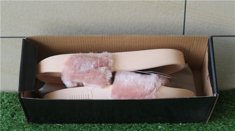 Puma Leadcat Fenty Fur Slide Pink